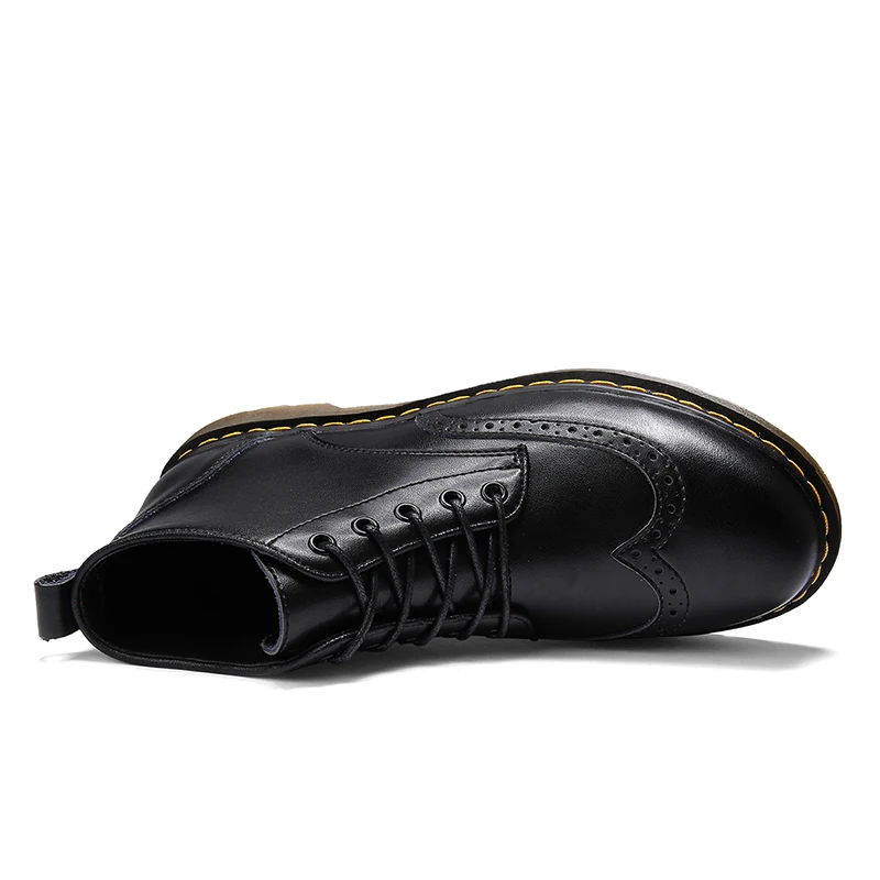 2021 Popular Casual Men Shoes British Retro Leather Boots for Men Lacing Working Boots Mens Brand Fashion Man Motorcycle Boot 
2021 Popular Casual Men Shoes British Retro Leather Boots for Men Lacing Working Boots Mens Brand Fashion Man Motorcycle Boot