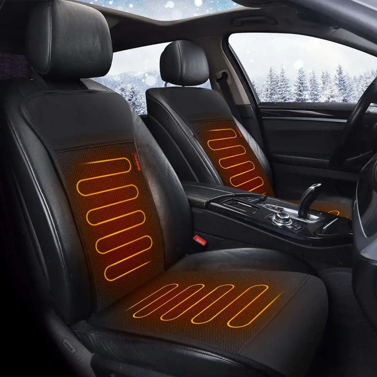 2pcs Electric Heated Car Seat Cover 12V Heating Seat Cushion Heater Pad w/Temper Controller Winter Thermal Warm Mat Universal
2pcs Electric Heated Car Seat Cover 12V Heating Seat Cushion Heater Pad w/Temper Controller Winter Thermal Warm Mat Universal