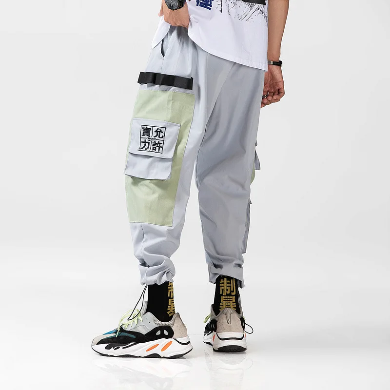 2020 Hip Hip Cargo Pants Big Pocket Joggers Harem Pant Men Streetwear Punk Hip Hop Casual Trousers Male Dancing Pant WO190
2020 Hip Hip Cargo Pants Big Pocket Joggers Harem Pant Men Streetwear Punk Hip Hop Casual Trousers Male Dancing Pant WO190