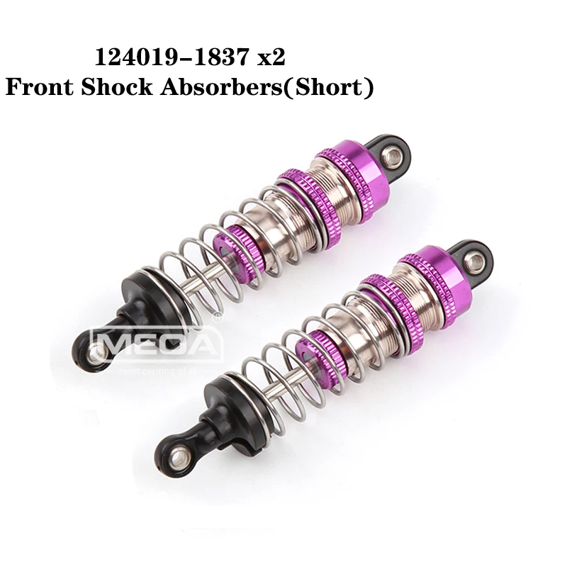WLtoys RC Car Spare Parts 4WD 124019-1837 Metal Front Short Shock Absorber Set 1/12 Original Accessories Purple
WLtoys RC Car Spare Parts 4WD 124019-1837 Metal Front Short Shock Absorber Set 1/12 Original Accessories Purple