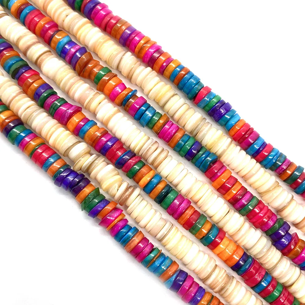 Natural Shell Color Beads 6-7mm Fashion Color Shell Beads Charm Handmade DIY Bracelet Necklace Jewelry Accessories 1 String
Natural Shell Color Beads 6-7mm Fashion Color Shell Beads Charm Handmade DIY Bracelet Necklace Jewelry Accessories 1 String