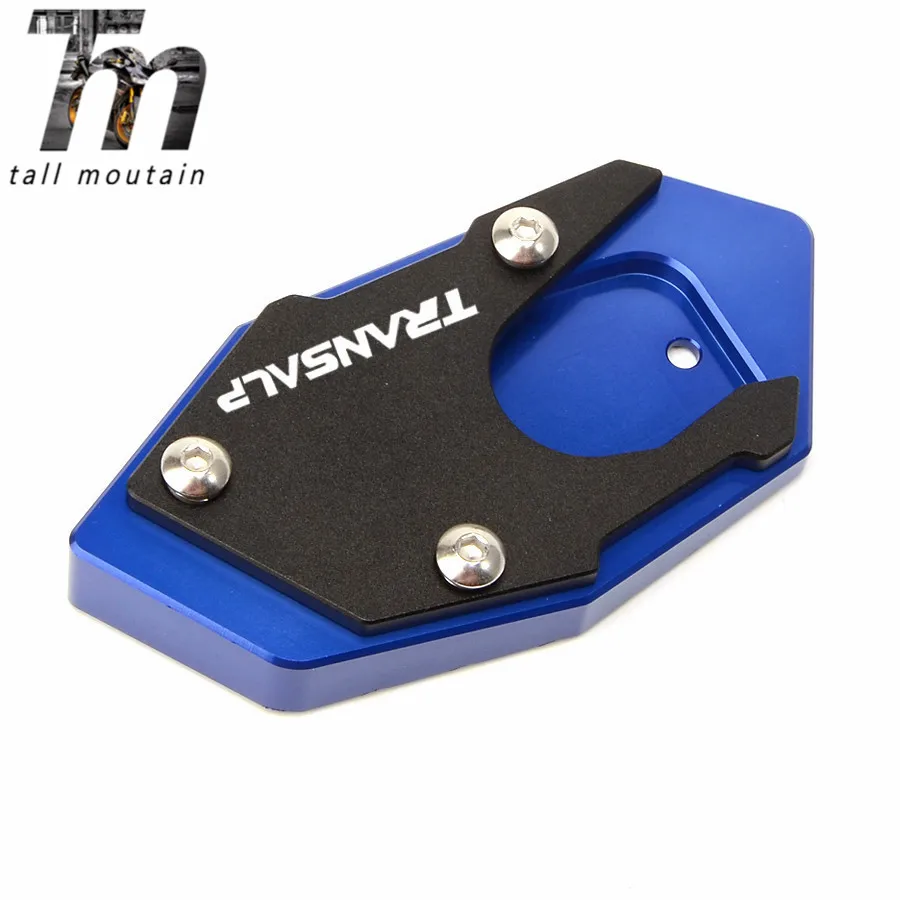 CNC Aluminum Motorcycle LOGO TRANSALP Side Stand Pad Enlargement Plate Kickstand Extension For Honda XLV 600 650 700 TRANSALP
CNC Aluminum Motorcycle LOGO TRANSALP Side Stand Pad Enlargement Plate Kickstand Extension For Honda XLV 600 650 700 TRANSALP