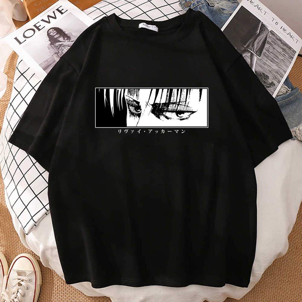 Attack on Titan Eyes T shirts Woman Summer Short Sleeve O Neck Streetwear Oversized Tee Shirt 2021 New Fashion Trendy T-shirt
Attack on Titan Eyes T shirts Woman Summer Short Sleeve O Neck Streetwear Oversized Tee Shirt 2021 New Fashion Trendy T-shirt