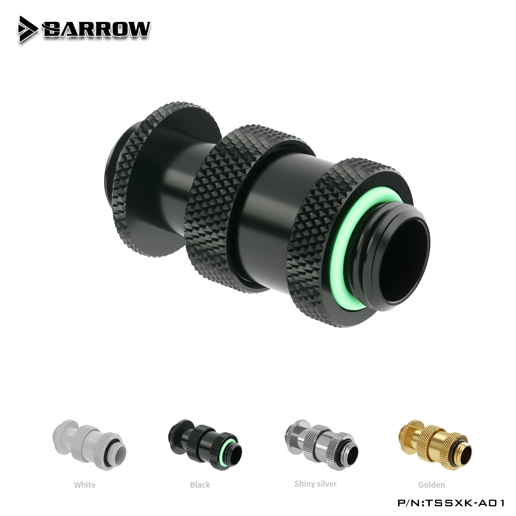 Barrow PC water cooling G1/4" Male to Male Rotary Connectors Extender 22-31MM modding pc TSSXK-A01
Barrow PC water cooling G1/4" Male to Male Rotary Connectors Extender 22-31MM modding pc TSSXK-A01
