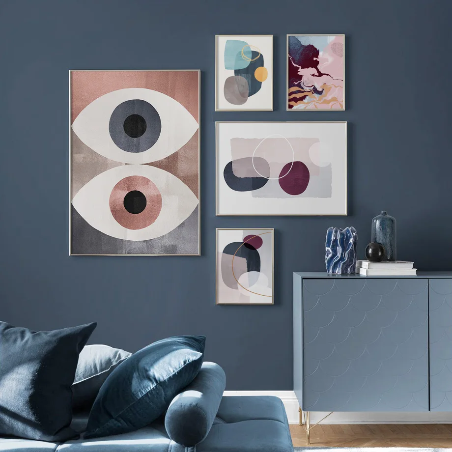 Abstract eyes Poster Modern Geometric wall art canvas painting Nordic printing murals houses decorated with living room 
Abstract eyes Poster Modern Geometric wall art canvas painting Nordic printing murals houses decorated with living room