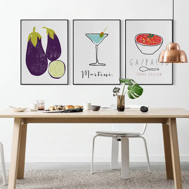 Potted Plant Leaves Landscape Vegetable Eggplant Wine Glass Canvas Painting Wall Picture Printing Poster Living Room Decoration
Potted Plant Leaves Landscape Vegetable Eggplant Wine Glass Canvas Painting Wall Picture Printing Poster Living Room Decoration