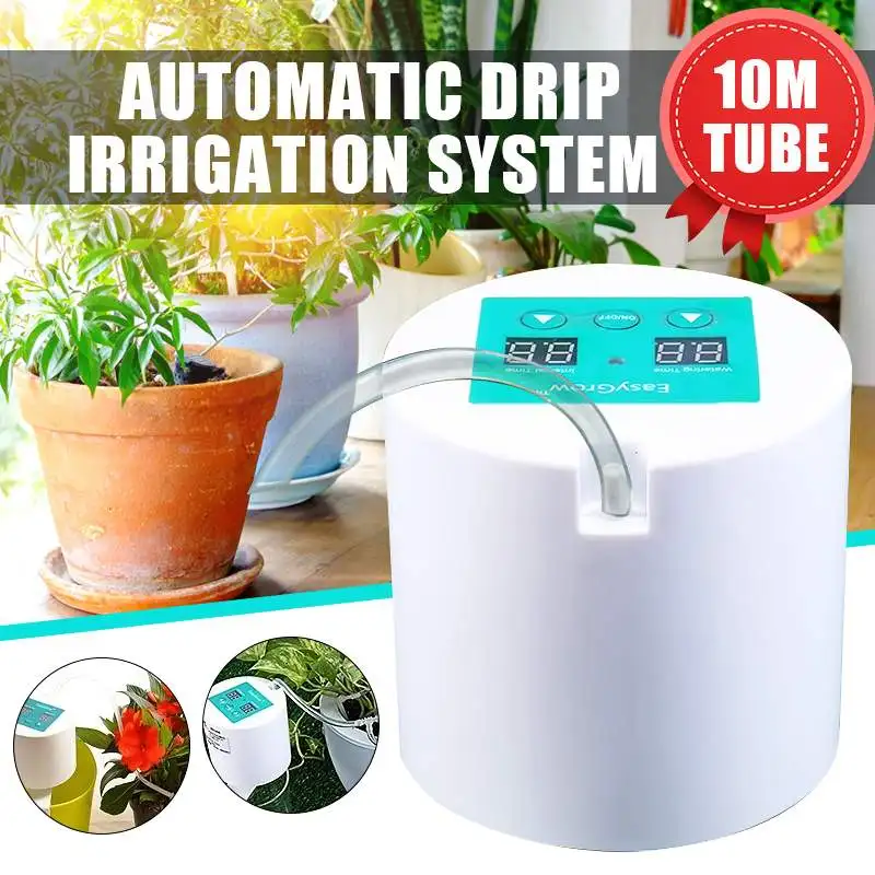10m Automatic Watering Machine Garden Equipment Plant Drip Irrigation Tool Intelligent Water Pump Sprinkler System Controller
10m Automatic Watering Machine Garden Equipment Plant Drip Irrigation Tool Intelligent Water Pump Sprinkler System Controller