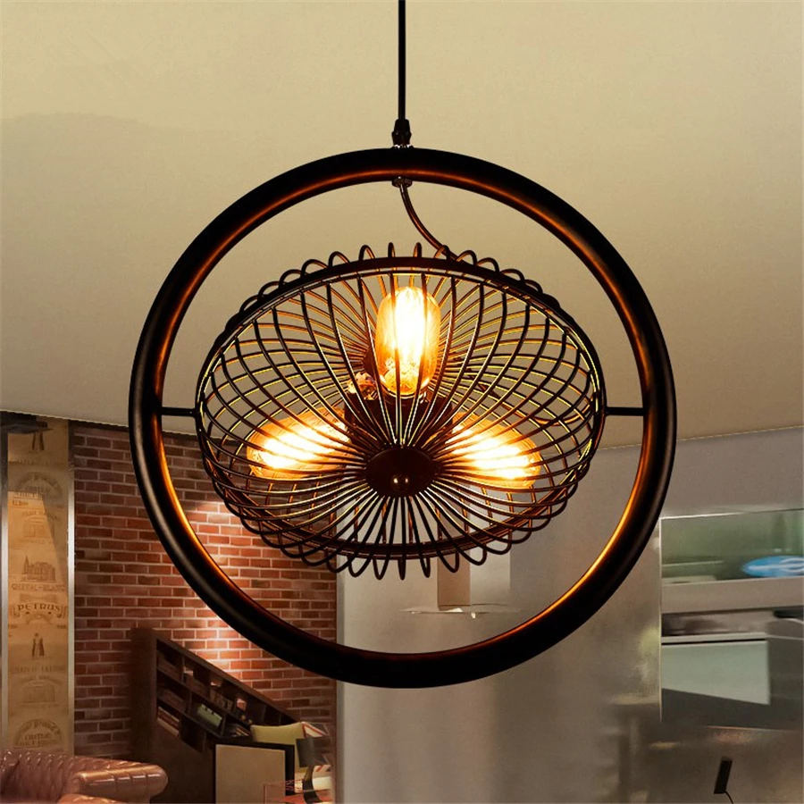 Loft Vintage Industrial Chandelier Fan Iron Edison Ceiling Lamp For Bar Cafe Bedroom Dining Room Restaurant Store hanging lamp
Loft Vintage Industrial Chandelier Fan Iron Edison Ceiling Lamp For Bar Cafe Bedroom Dining Room Restaurant Store hanging lamp