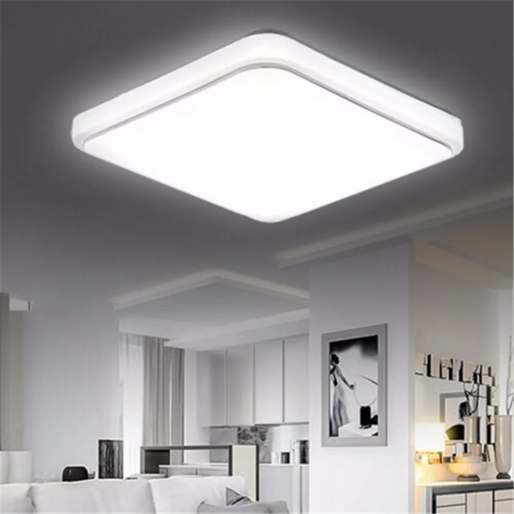 Ultra Thin Modern LED Ceiling Light led Panel Light Mount Flush Square led Down Light Bedroom Living room Lamp 24W
Ultra Thin Modern LED Ceiling Light led Panel Light Mount Flush Square led Down Light Bedroom Living room Lamp 24W