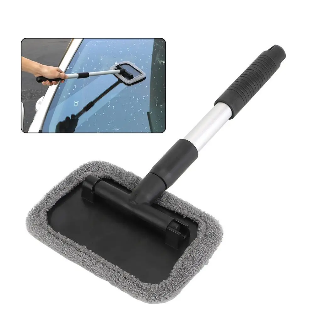 

Car Windshield Washing Brush Telescopic Glass Window Cleaning Tool Multi-functional Wiper Cleaner Auto Accessories