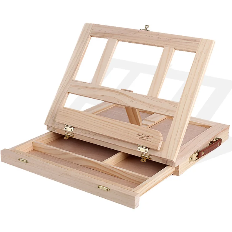 Portable Wooden Easel Painting Easel Artist Desk Easel Miniature Desk Folding Easel Table Box Oil Paint Accessories Art Supplies
Portable Wooden Easel Painting Easel Artist Desk Easel Miniature Desk Folding Easel Table Box Oil Paint Accessories Art Supplies