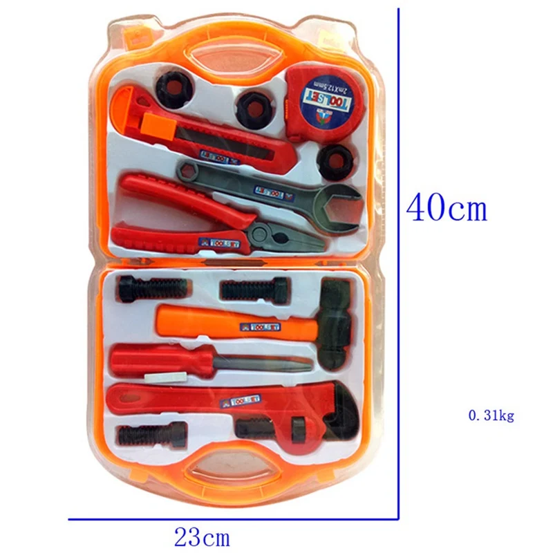 Repair Tool Toy Set Play House Simulation Repair Tools Children Simulation Boy Toolbox Set
Repair Tool Toy Set Play House Simulation Repair Tools Children Simulation Boy Toolbox Set