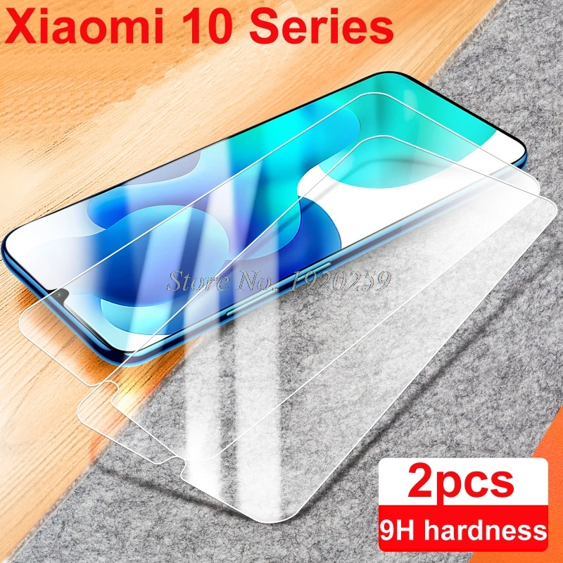 2 шт. для Xiaomi Mi 10 Lite Youth 10T Pro закаленное стекло 9H защитная пленка Взрывозащищенная