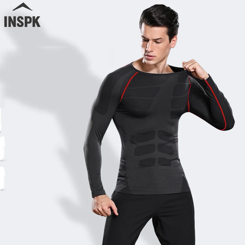 INSPK мужской спортивный топ, плотные удобные дышащие футболки для спортзала, нейлоновая быстросохнущая одежда для фитнеса с длинными рукава...
INSPK мужской спортивный топ, плотные удобные дышащие футболки для спортзала, нейлоновая быстросохнущая одежда для фитнеса с длинными рукава...