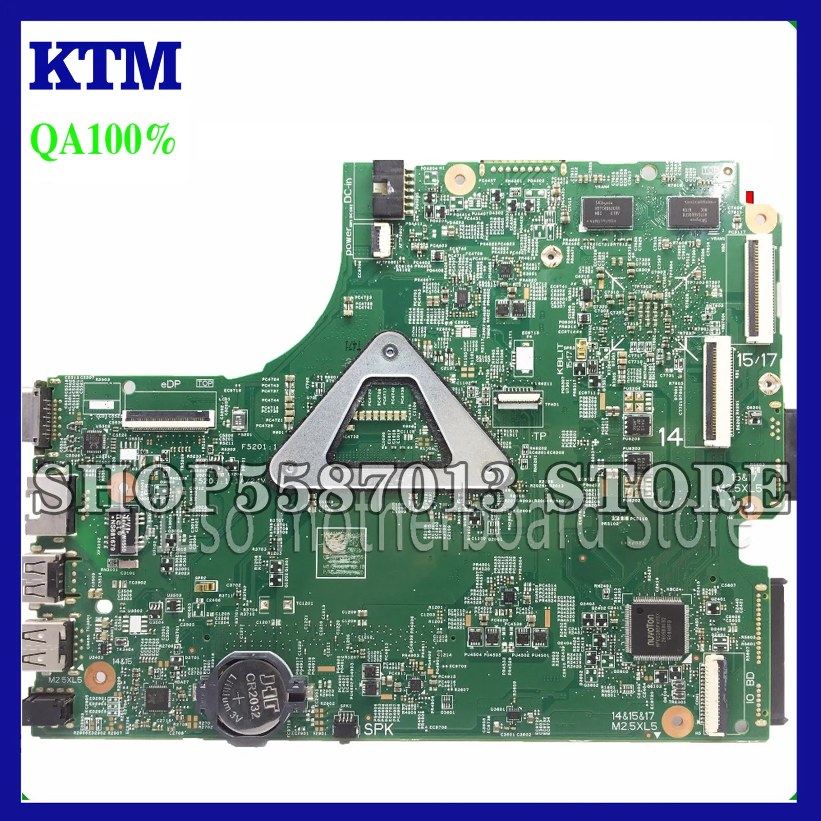 KEFU 13302-1 For dell INSPIRON 3446 3549 3449 3546 Laptop Motherboard dell Motherboard i7 CPU orginal Test Motherboard
KEFU 13302-1 For dell INSPIRON 3446 3549 3449 3546 Laptop Motherboard dell Motherboard i7 CPU orginal Test Motherboard