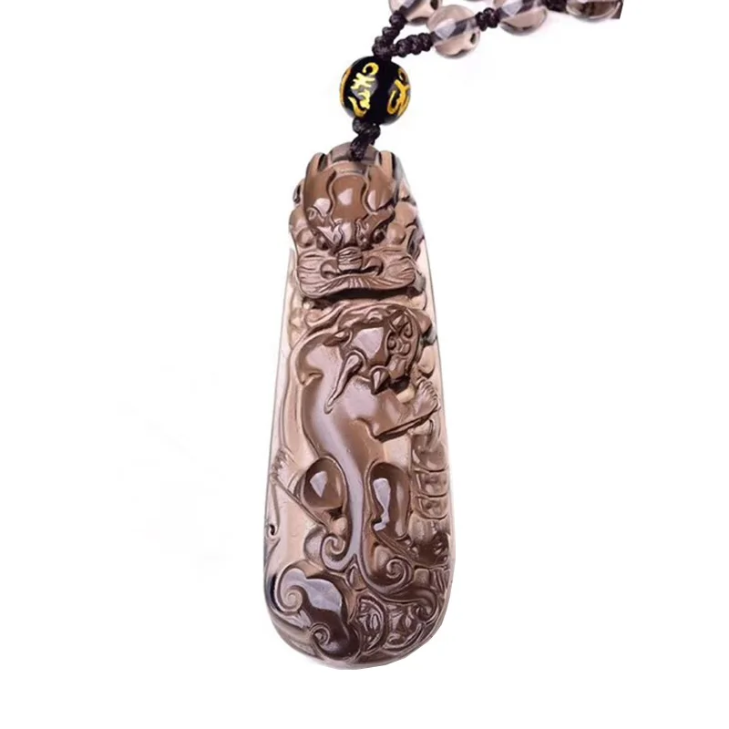 Ice Obsidian Dragon Necklace Pendant Ancient Dragon Pendant Lucky Pendants With Chain Jade Jewelry
Ice Obsidian Dragon Necklace Pendant Ancient Dragon Pendant Lucky Pendants With Chain Jade Jewelry