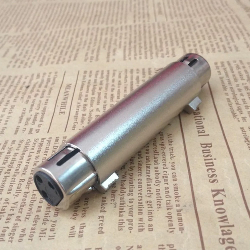 3-Pin XLR Female To Female Coupler Audio Microphone Cable Adapter Connector Xlr Female To Xlr Female Connectors
3-Pin XLR Female To Female Coupler Audio Microphone Cable Adapter Connector Xlr Female To Xlr Female Connectors