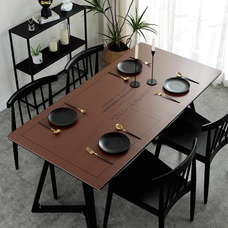 Nordic furniture table mat Leather table cloth Waterproof western placemat customize table tablecloth rectangle wood table cover
Nordic furniture table mat Leather table cloth Waterproof western placemat customize table tablecloth rectangle wood table cover