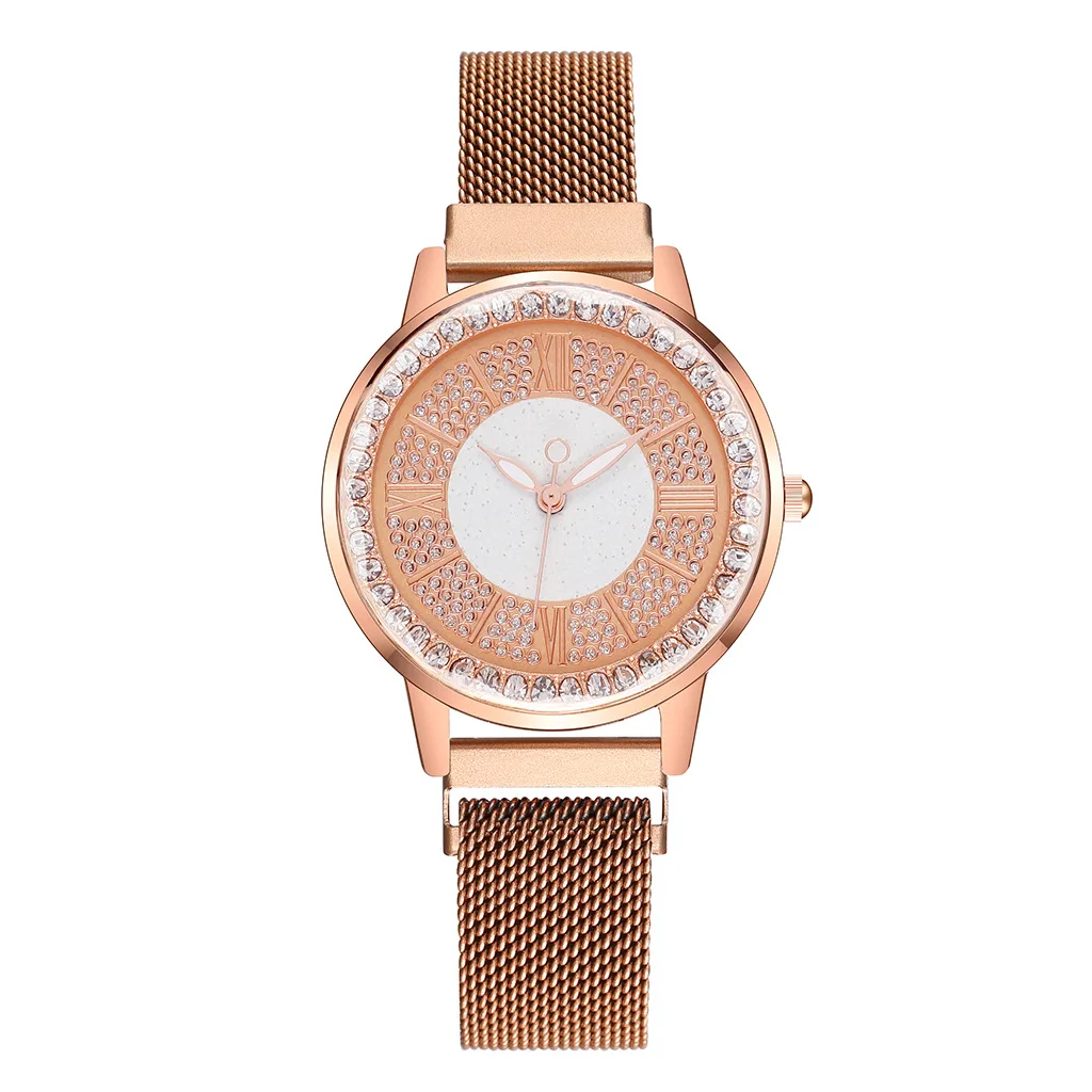 New Fashion Watch Magnet Magnet Quartz Watch Frosted Roman Numerals Casual Watch Women's Watch
New Fashion Watch Magnet Magnet Quartz Watch Frosted Roman Numerals Casual Watch Women's Watch