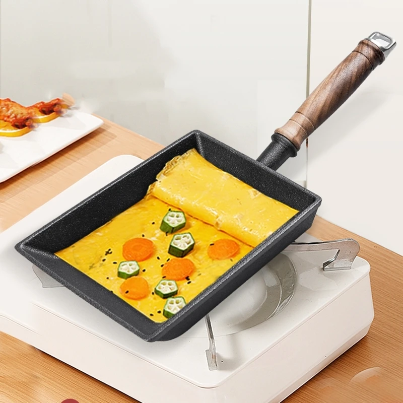 Tamagoyaki газовая, индукционная плита антипригарная сковорода, чугунная прочная сковорода для стейка, блинчиков, яиц, кастрюля, кухонная посуда
Tamagoyaki газовая, индукционная плита антипригарная сковорода, чугунная прочная сковорода для стейка, блинчиков, яиц, кастрюля, кухонная посуда