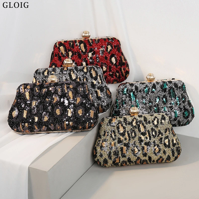 Day Clutches Sequined Messenger Purse Leopard Sexy Women Evening Bags Mixed Color Diamonds Luxury
Day Clutches Sequined Messenger Purse Leopard Sexy Women Evening Bags Mixed Color Diamonds Luxury