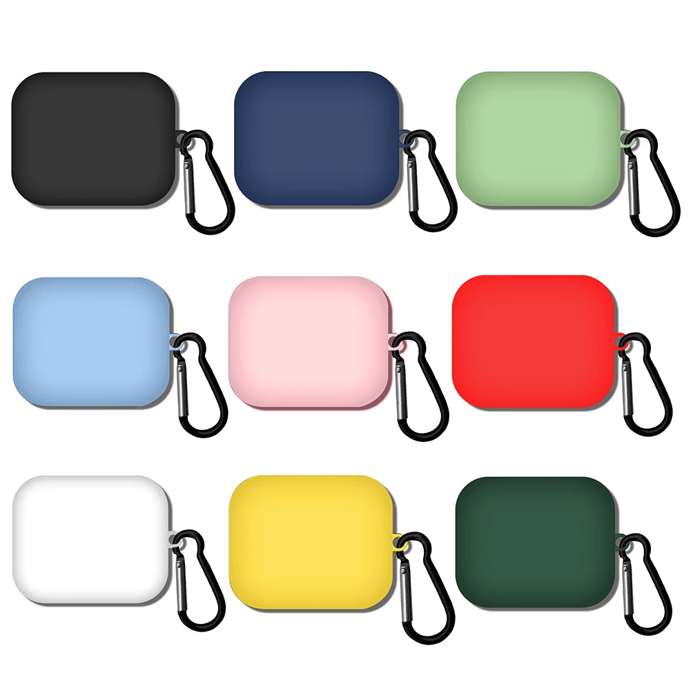 Wireless Earphone Silicone Case Lightweight Headphones Protective Case for OnePlus Buds Pro with Carabiner
Wireless Earphone Silicone Case Lightweight Headphones Protective Case for OnePlus Buds Pro with Carabiner
