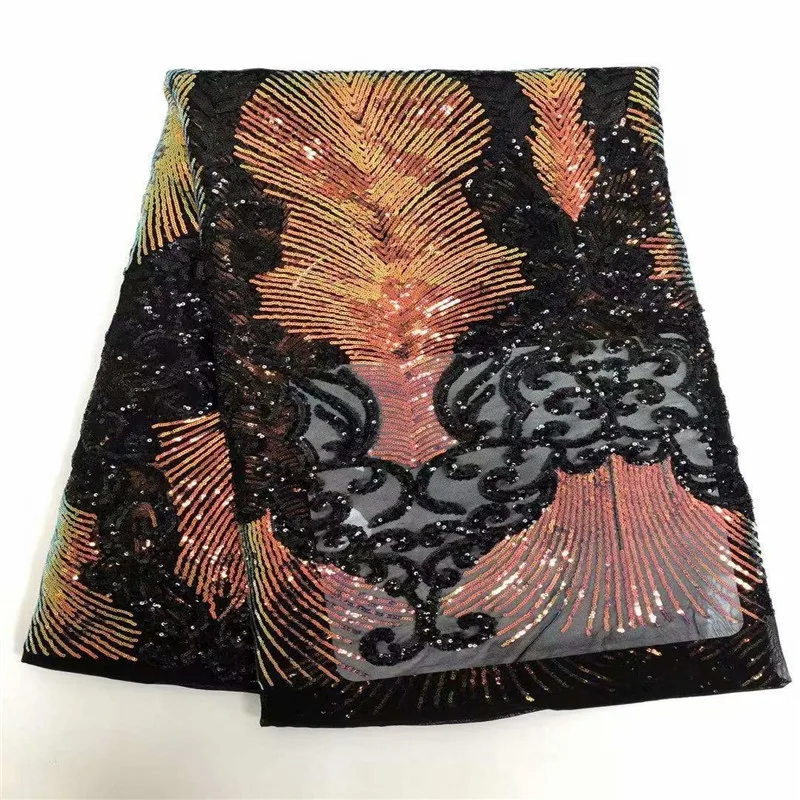 African sequins Multicolor Tulle Lace Fabric 2020 African French Lace Fabric High Quality Nigerian Embroidery Tulle French Lace
African sequins Multicolor Tulle Lace Fabric 2020 African French Lace Fabric High Quality Nigerian Embroidery Tulle French Lace