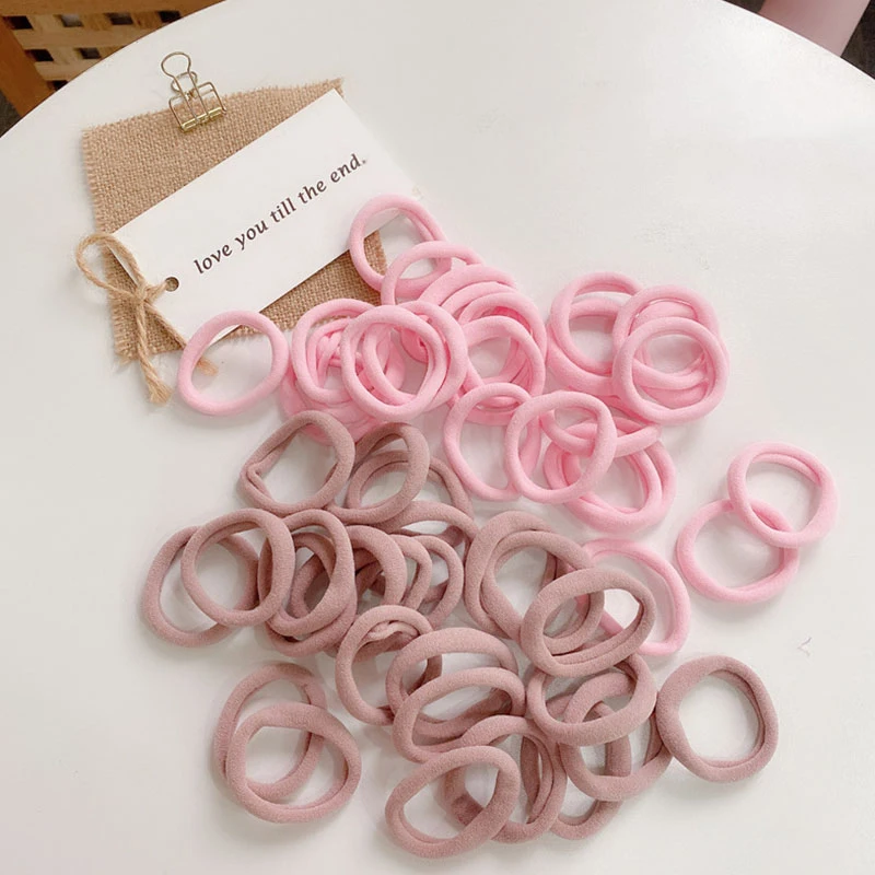 Scrunchies Headwear Children Ponytail Holder Hair Rope 50Pcs/Set Girls Colorful Nylon Elastic Hair Rope Kids Hair Accessories 
Scrunchies Headwear Children Ponytail Holder Hair Rope 50Pcs/Set Girls Colorful Nylon Elastic Hair Rope Kids Hair Accessories