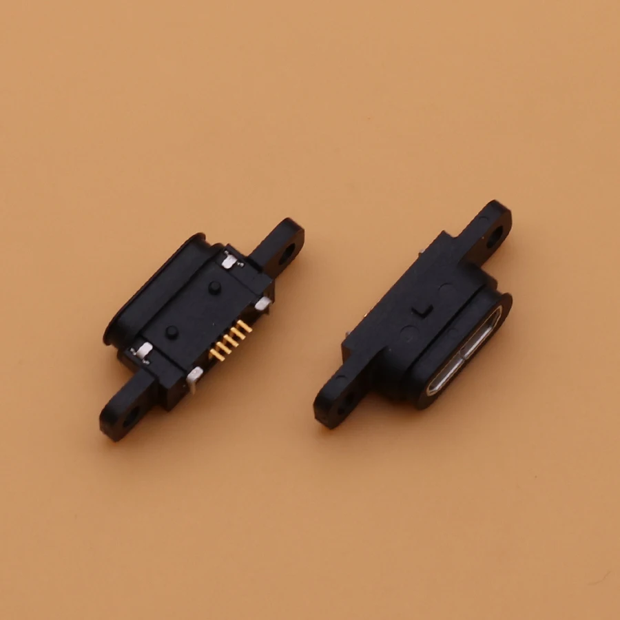 5pcs Micro USB 5pin Charging Jack Socket Dock Port 5P IP67 Waterproof Female Connector With Screw Hole
5pcs Micro USB 5pin Charging Jack Socket Dock Port 5P IP67 Waterproof Female Connector With Screw Hole