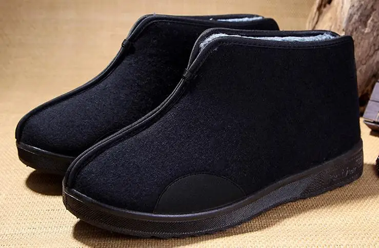 winter warm shaolin monk kung fu shoes zen lay meditation sneakers taoist taiji wushu martial arts | Спорт и развлечения