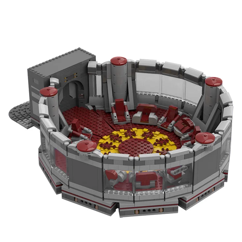 MOC Architecture J'hedeyes High Council Chamber House Building Blocks Metting Room Bricks Education Game DIY Toys For Kid Gifts
MOC Architecture J'hedeyes High Council Chamber House Building Blocks Metting Room Bricks Education Game DIY Toys For Kid Gifts