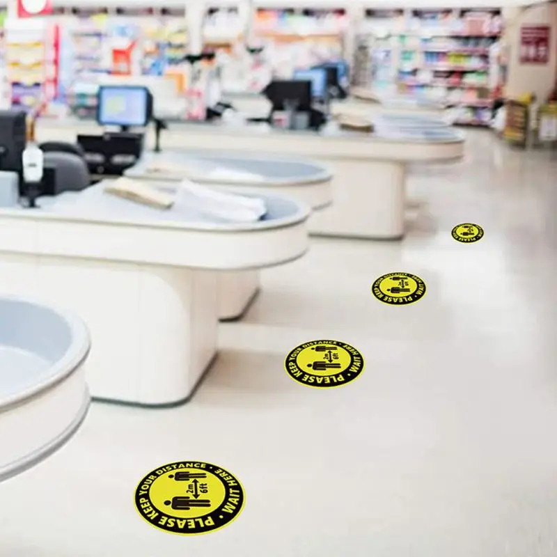 Round Circle Sticker Keep Social Distance Safety Floor Sign People Gathering Control Adhesive Paster
Round Circle Sticker Keep Social Distance Safety Floor Sign People Gathering Control Adhesive Paster