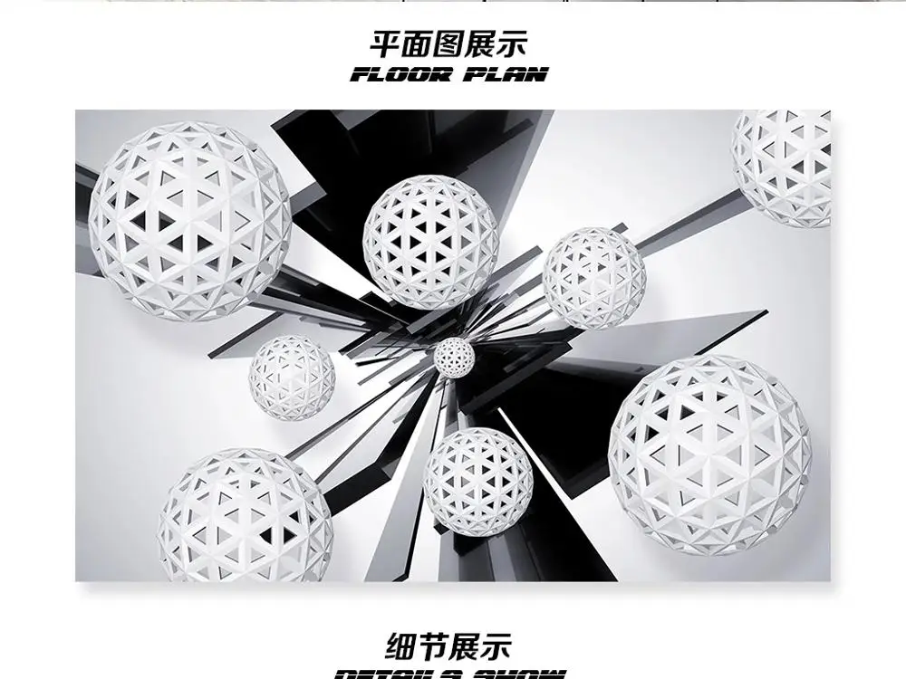 New Custom 3D Large Mural Wallpaper Three-dimensional sphere fashion space children's room TV Background living Bedroom
New Custom 3D Large Mural Wallpaper Three-dimensional sphere fashion space children's room TV Background living Bedroom