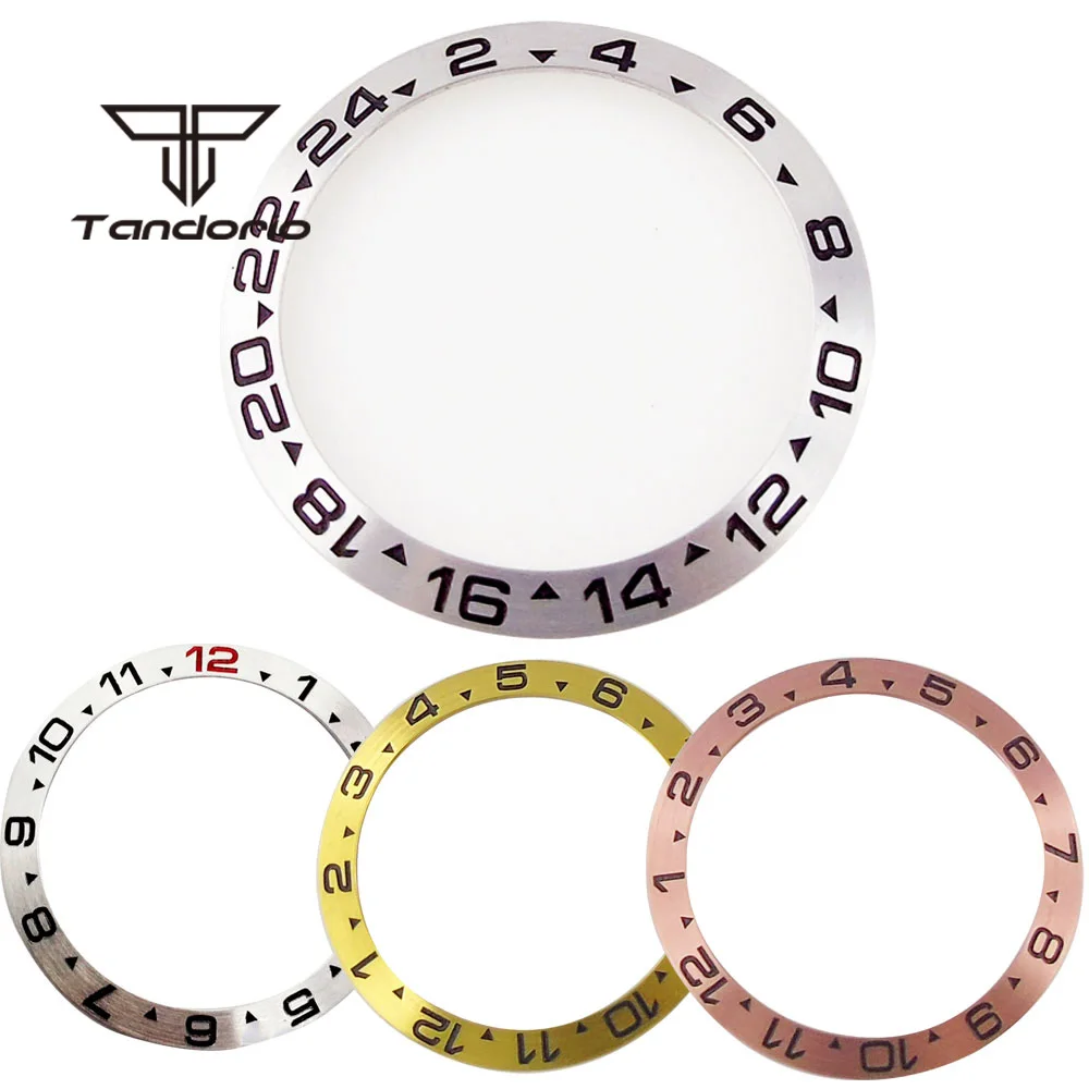 38mmx30.6mm Silver/Golden/Pink Stainless Steel Sloping Watch Bezel Insert Black Markers Fit for SKX007 SKX009 40mm Watch
38mmx30.6mm Silver/Golden/Pink Stainless Steel Sloping Watch Bezel Insert Black Markers Fit for SKX007 SKX009 40mm Watch