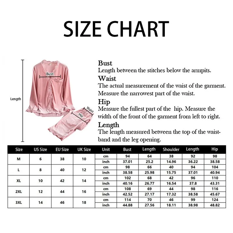 Autumn Women Fashion Lace Gold Velvet Pajamas Home Suit Long-Sleeved Plus Size Ladies Pajamas Velvet SleepWear 2PCS 2021
Autumn Women Fashion Lace Gold Velvet Pajamas Home Suit Long-Sleeved Plus Size Ladies Pajamas Velvet SleepWear 2PCS 2021
