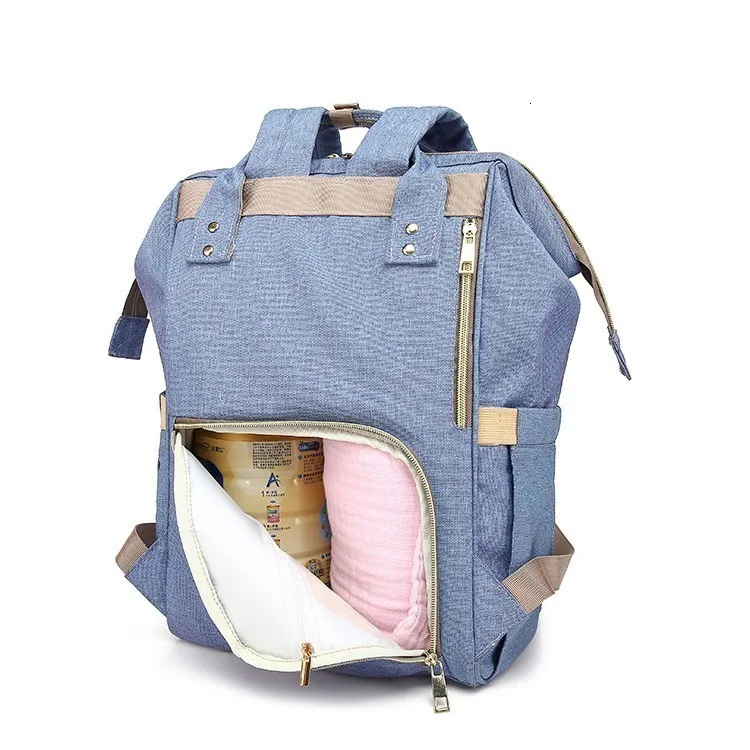 Модная сумка для мам подгузников брендовая вместительная Детская дорожный