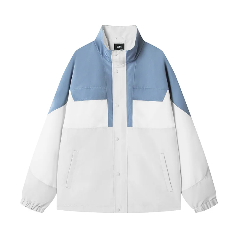SEMIR Jacket Men 2021 Spring New Windproof Stand-Collar Jackets Mid-Length Loose Contrast Color Stitching Clothes Trend Coat Man
SEMIR Jacket Men 2021 Spring New Windproof Stand-Collar Jackets Mid-Length Loose Contrast Color Stitching Clothes Trend Coat Man