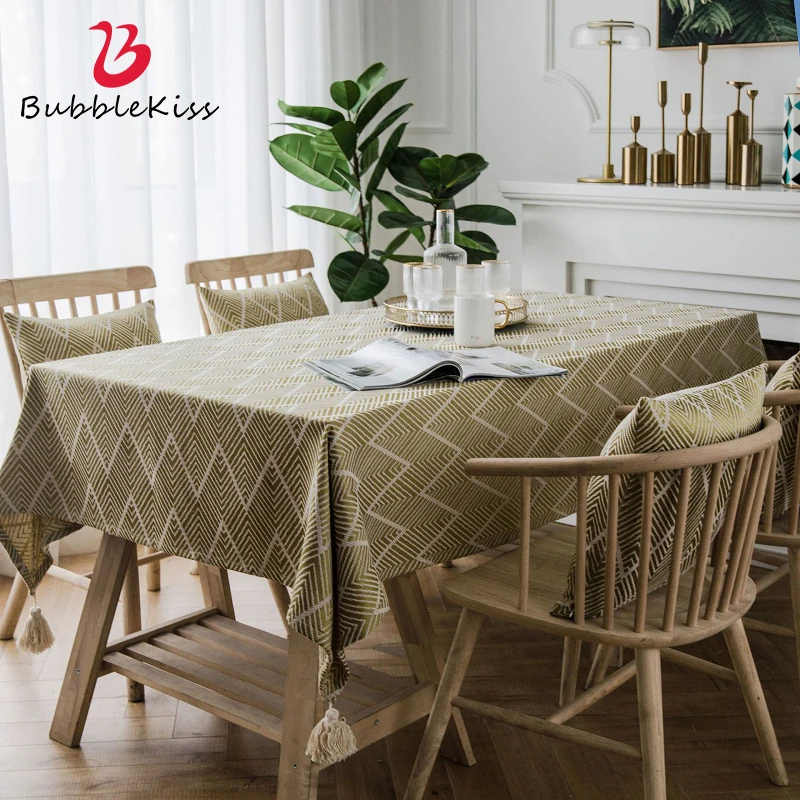 Bubble Kiss Home Tablecloths For Rectangular Cotton/Polyester Foldable Square Table Covers Party Dining Decoration Table Clothes
Bubble Kiss Home Tablecloths For Rectangular Cotton/Polyester Foldable Square Table Covers Party Dining Decoration Table Clothes