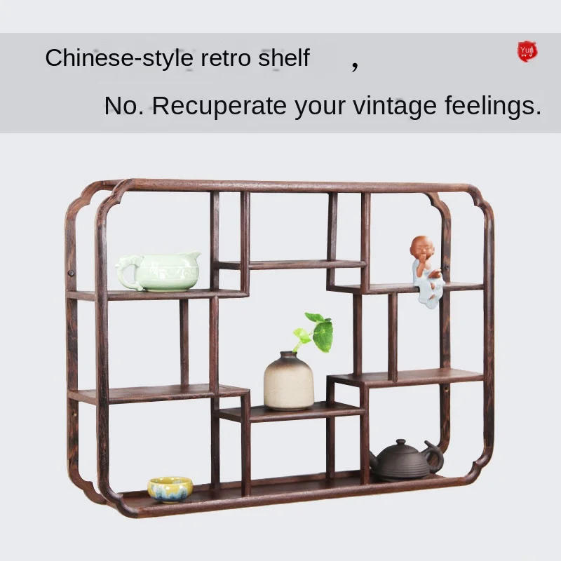 Creative wall hanging shelf living room office tea set flower pot organizer partition multi-layer solid wood storage rack
Creative wall hanging shelf living room office tea set flower pot organizer partition multi-layer solid wood storage rack