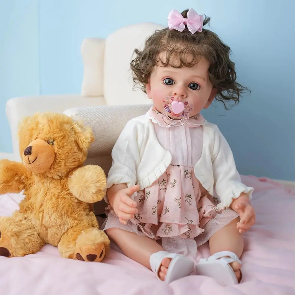 Lifelike Full-body Silicone Soft Real Rebirth Toddler 100% Handmade Genesis Painting 3D Skin Rooted Hair Kids Toy
Lifelike Full-body Silicone Soft Real Rebirth Toddler 100% Handmade Genesis Painting 3D Skin Rooted Hair Kids Toy
