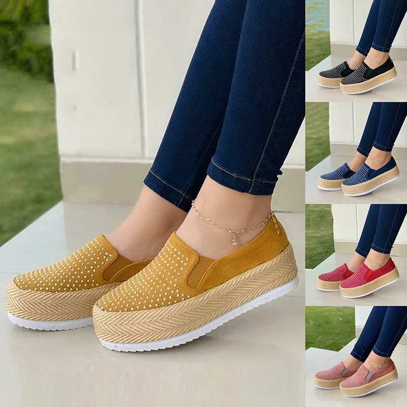 2021 Women Flats Canvas Shoes Loafer For Female Student Casual Sneakers Shoes New Korean Version Fashionable Comfortable
2021 Women Flats Canvas Shoes Loafer For Female Student Casual Sneakers Shoes New Korean Version Fashionable Comfortable