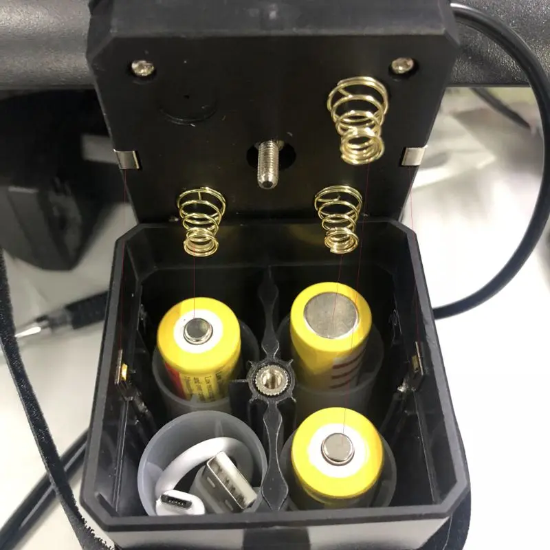 12 В водонепроницаемый чехол для батарейки коробка с USB интерфейсом поддержка 3x18650