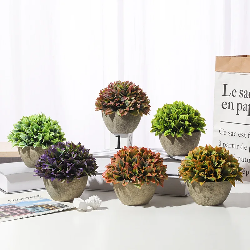1pc Artificial Plant Bonsai Simulation Plastic Small Tree Pot Plant Potted Ornaments for Home Table Decor Hotel Garden Decor 
1pc Artificial Plant Bonsai Simulation Plastic Small Tree Pot Plant Potted Ornaments for Home Table Decor Hotel Garden Decor