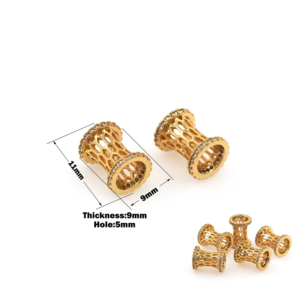 Hole Beads Loose Beads Spacer Beads Spacer Beads DIY Jewelry Making Accessories Pendant Cylindrical Grid Beads Cubic Zirconia
Hole Beads Loose Beads Spacer Beads Spacer Beads DIY Jewelry Making Accessories Pendant Cylindrical Grid Beads Cubic Zirconia