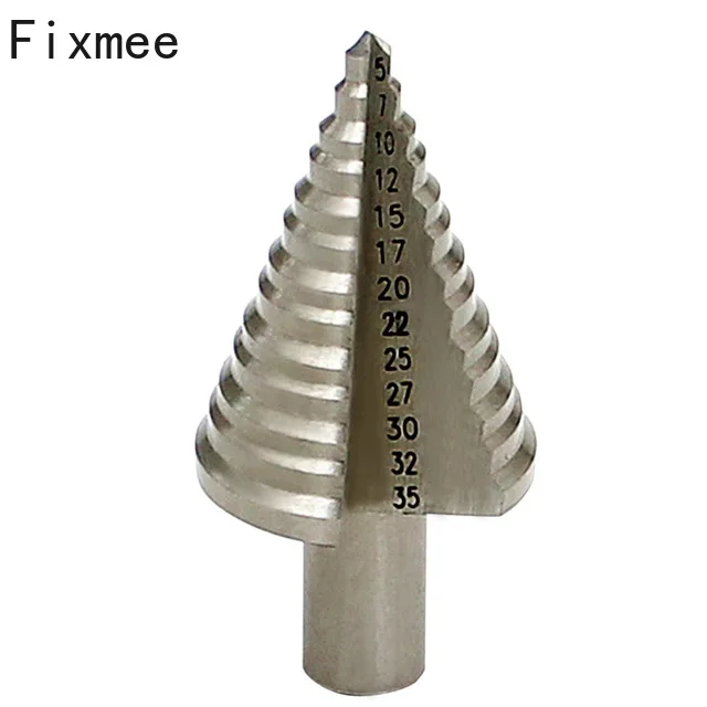 Speed Steel 4241 Step Drill Multifunction Hole Opener Pagoda Drill 5-35mm White Step Drill 12mm Handle Metal Reamer
Speed Steel 4241 Step Drill Multifunction Hole Opener Pagoda Drill 5-35mm White Step Drill 12mm Handle Metal Reamer