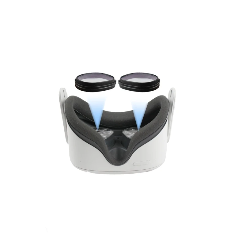 1Pair Black Eyeglass Magnetic Frame for oculus Quest 2 VR Anti-blue Light Lens
1Pair Black Eyeglass Magnetic Frame for oculus Quest 2 VR Anti-blue Light Lens