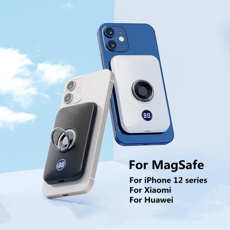 Power Bank Magnetic Nano PD18W Fast Charging 6000mAh Powerbank Bracket For MagSafe iPhone 12 Mini Xiaomi 15W Wireless Charger
Power Bank Magnetic Nano PD18W Fast Charging 6000mAh Powerbank Bracket For MagSafe iPhone 12 Mini Xiaomi 15W Wireless Charger