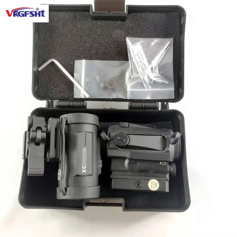 Тактический отражатель прицела с красной точкой 1x22 + 3X раскладной быстрая разборка 3X комбинация зеркал для направляющей 20 мм
Тактический отражатель прицела с красной точкой 1x22 + 3X раскладной быстрая разборка 3X комбинация зеркал для направляющей 20 мм