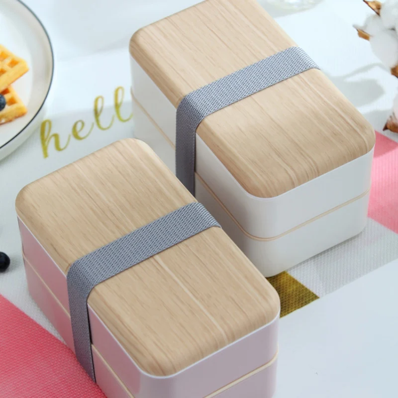 Student Lunch Box Double Portable Bento Box Camping Picnic Food Storage Container
Student Lunch Box Double Portable Bento Box Camping Picnic Food Storage Container