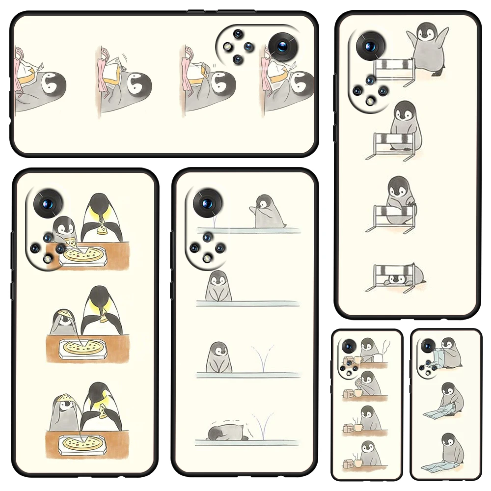 Cute Penguin Drawing Funny for Honor Magic Play 3 5T Pro X20 50 SE V30 5G 30i 10X 30S 9A 9C 20S V20 Soft Black Phone Case
Cute Penguin Drawing Funny for Honor Magic Play 3 5T Pro X20 50 SE V30 5G 30i 10X 30S 9A 9C 20S V20 Soft Black Phone Case
